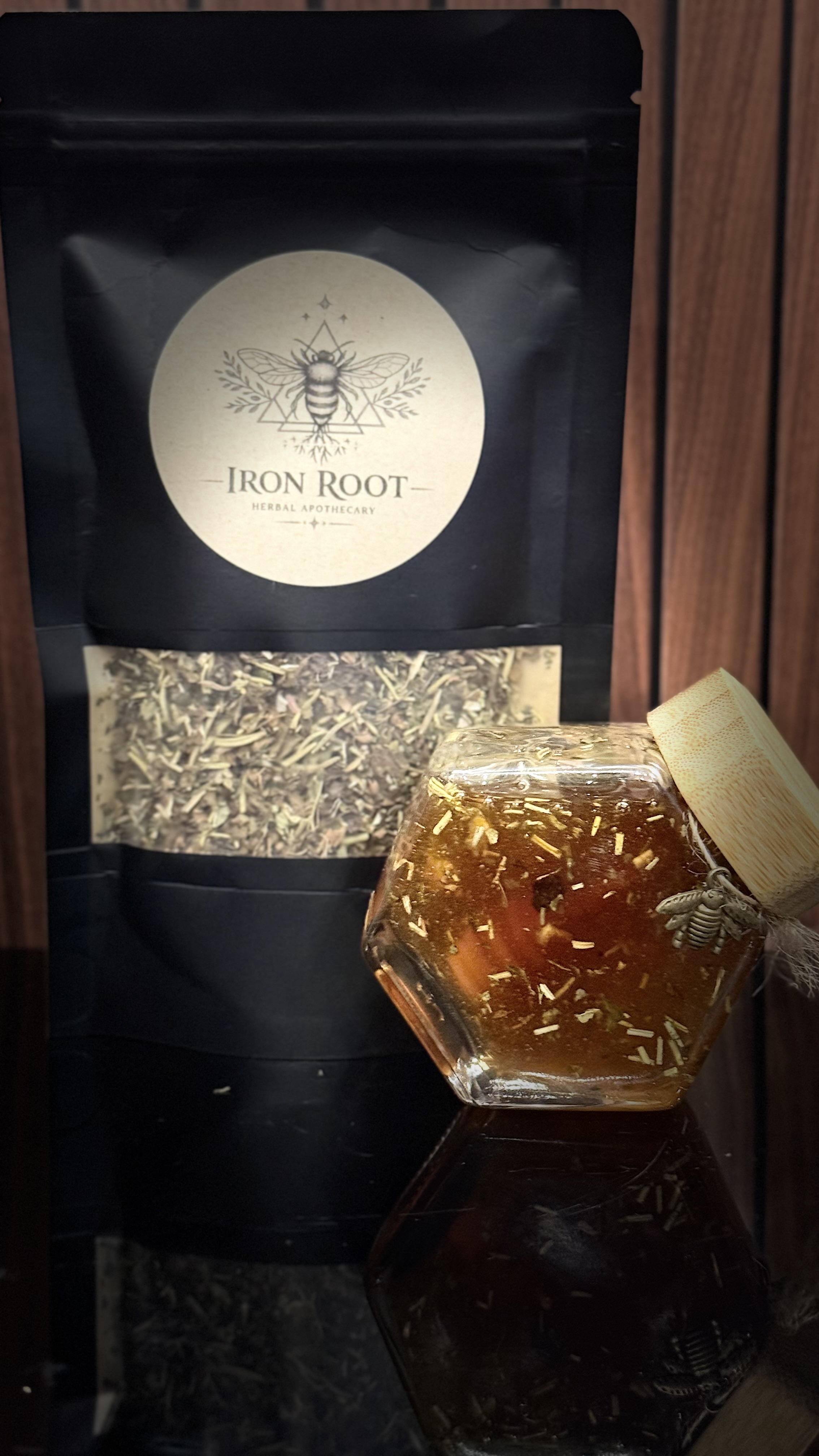 Iron Root herbal tea and botanical elixir