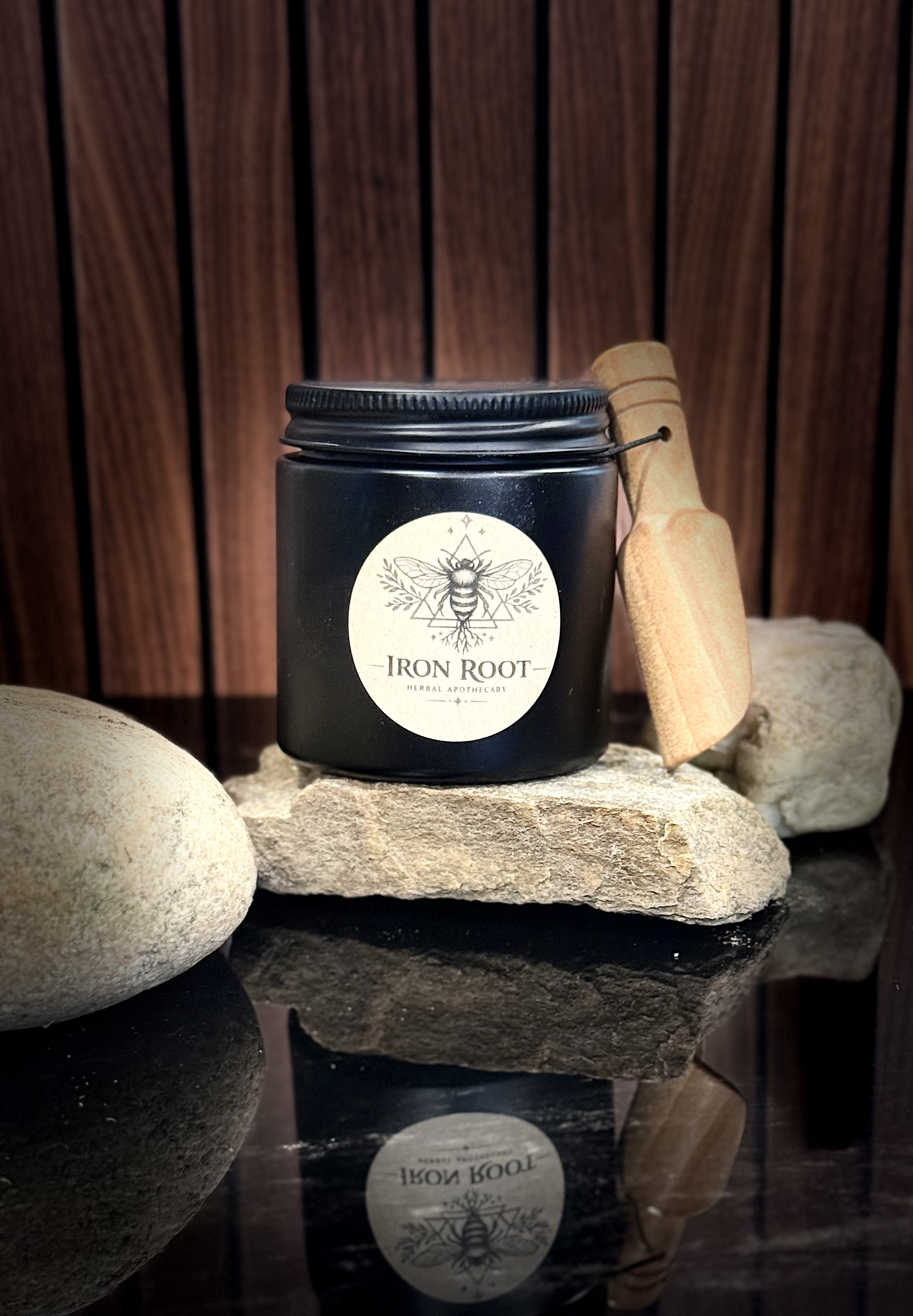 Cast Your Cares velvet honey butter shower scrub